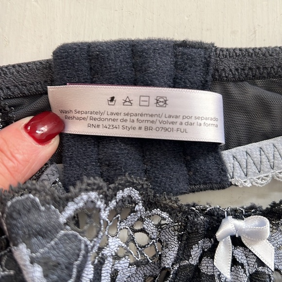 Adore Me Bra 40C Gray lace - Picture 8 of 8